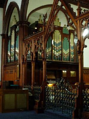 St Peter's Church Wellington organ